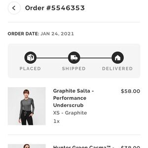 Figs Graphite Salta Performance Underscrub